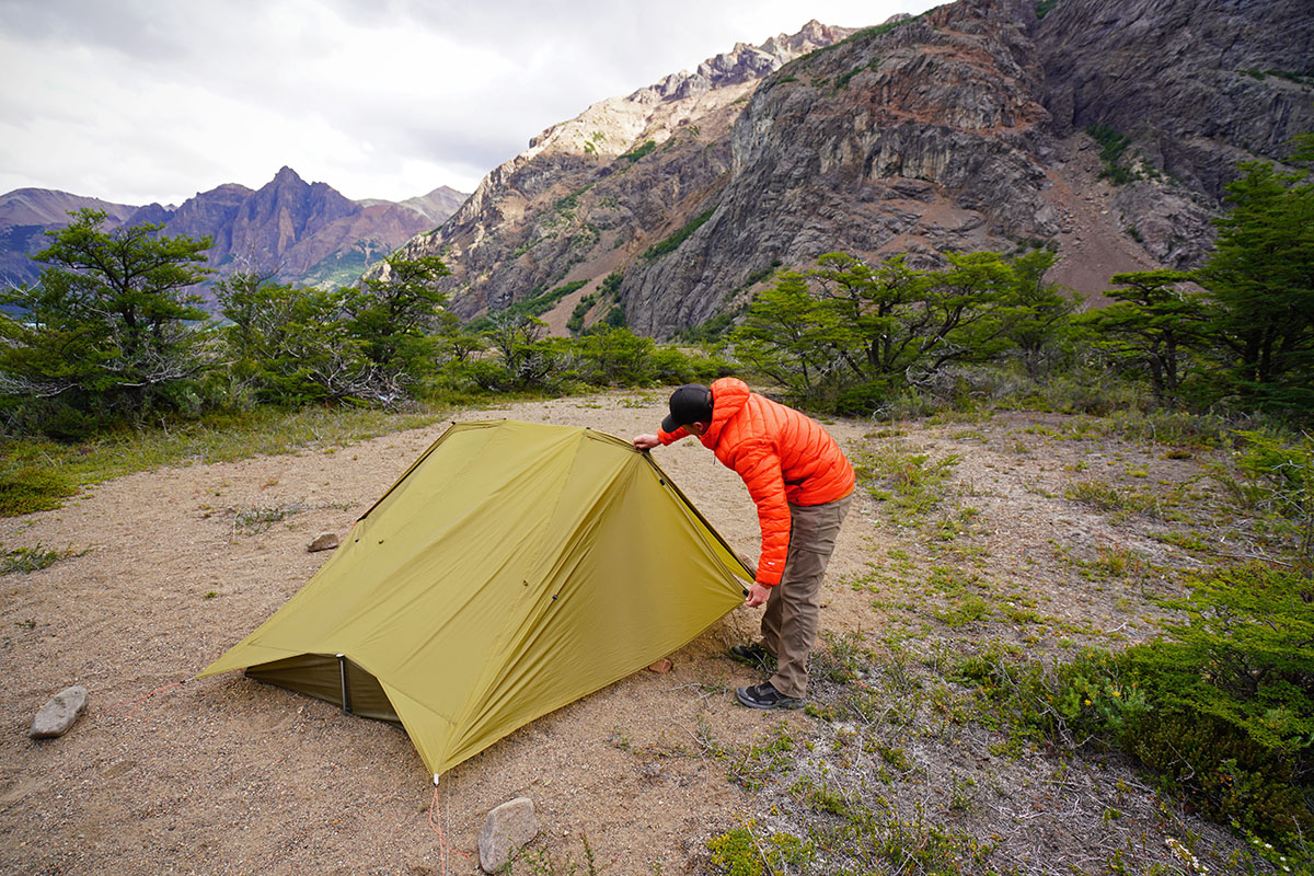REI Flash Air 2 backpacking tent (zipper 2)